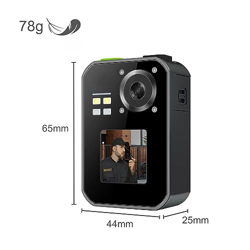 REWIRE SECURITY RX-1s Body Worn Camera | Ideal for Door Man SIA Doorman Bailiff Security Police | High Definition 1920p & Advanced Night Vision | Comes With Garment Dock | Wide-Lens Angle Coverage - Image 2