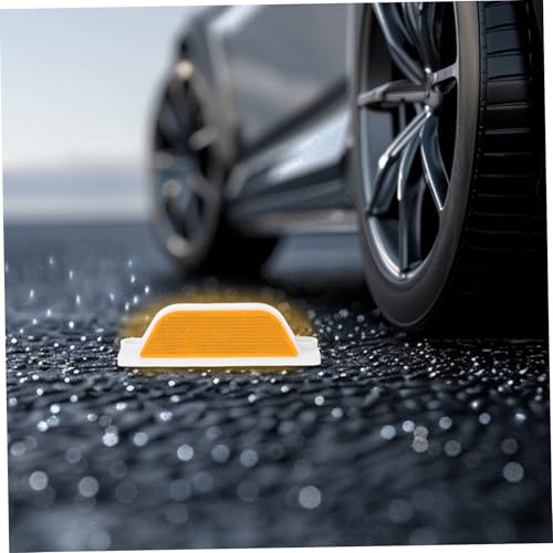Marcadores reflectantes dobles para caminos 6 piezas miniatura 6