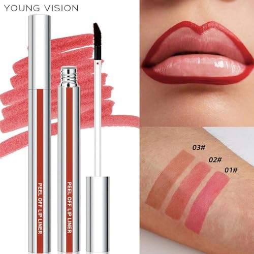 Labial líquido peel off mate e impermeable con mancha de labios de larga duración 5