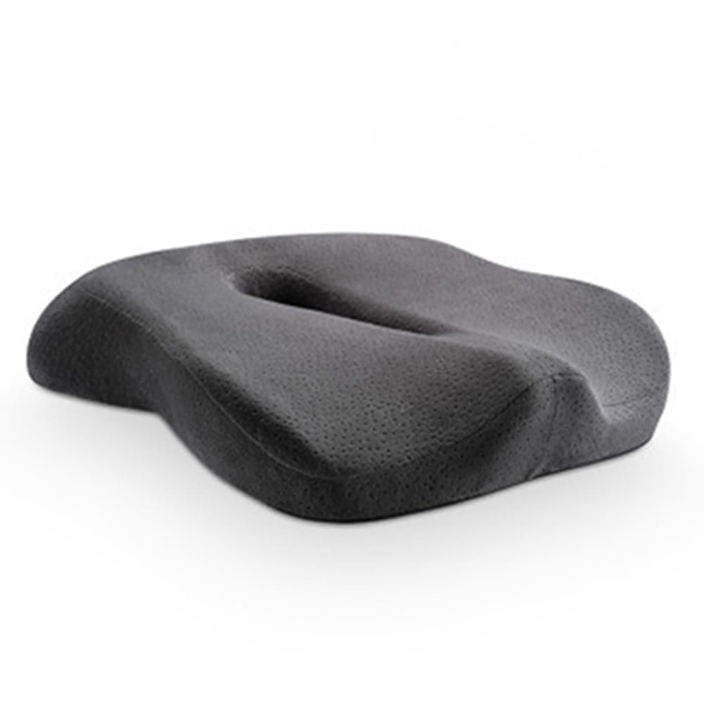 Cojin Antiescaras Cojin Silla Oficina Espuma ViscoeláStica Cojin Hemorroides Cojin Silla Ruedas Cojin Coxis Ortopedico Cojin Ergonomico Grey