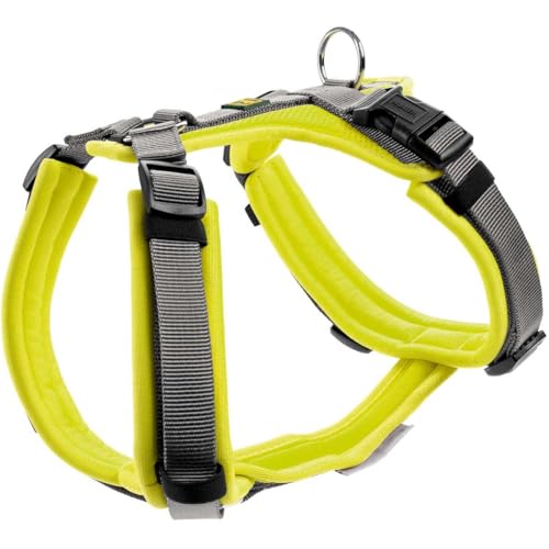 HUNTER Maldon Harness, Lime/Grey, Size M