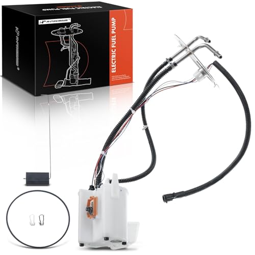 A-Premium Electric Fuel Pump Module Assembly with Sending Unit Compatible with Ford F-250 F-350 F-450 F-550 Super Duty, 5.4L 6.0L 6.8L 7.3L, Without California Emissions