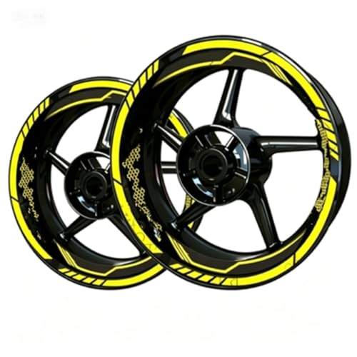 Autocollant roue moto 17-18 pouces Kawasaki Z650 Ninja400 jante moyeu
