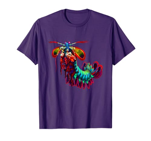 Rainbow Peacock Mantis Shrimp T-Shirt T-Shirt