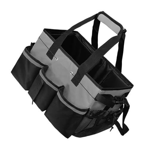 Multifunctional Toolbag Oxford Cloth Tool Storage Waterproof And Wear-Resistant Large Capacity For Cleaning Tool Multi Functional Storage Bag