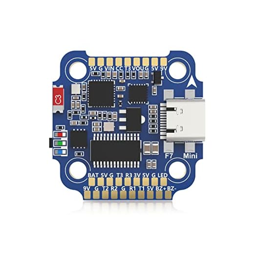 SpeedyBee Mini F7 Flight Controller 3-6S 20x20mm Built-in Bluetooth Drone Stack Support Wireless Tuning for 2-4 Inch FPV Drone
