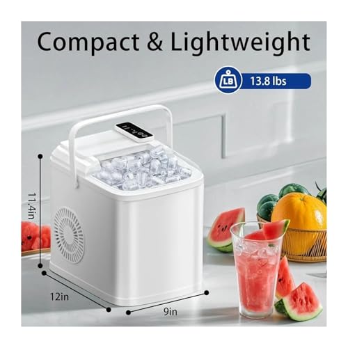 Máquina de Hacer Hielo Portátil con Auto Limpieza miniatura 3