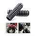 Mallofusa A Pair Rubber Front Fork Shock Boots Replacement for Honda ATC Big Red 250ES 1985 1986 1987 Black