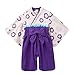 Produktbild Zhuhaixmy Baby Mädchen Mode Stramplers Jumpsuits Hakama Style Kimono Suit Top Hosen Sets Säugling Kleinkind Lange Ärmel Winter Herbst Overalls Outfits 9-18 Monate