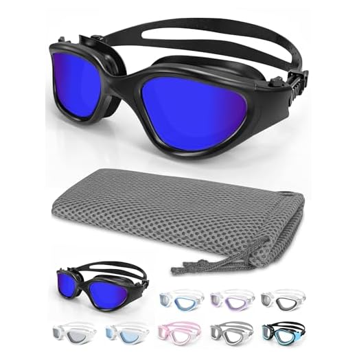 Winline Schwimmbrille für Herren Damen Anti-Beschlag UV-Schutz wasserdicht klare Sicht,Schwimmbrille polarisierter/nicht polarisierter für Erwachsene Jugendliche