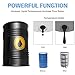 DNEPEI 55 Gallon Drum Heater,Insulated Metal Bucket Heater 120w,Made of Upgraded Waterproof Silicone Cloth,Widely Used in Light Industry, Manufacturing Black-200L/55Gal