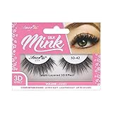 Amorus 3D Silk Mink Eyelash #42 (12 Pairs Multipack) Multi-layered 3D effect, Lightweight,...