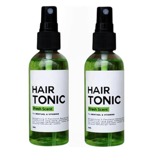 100 ml de cuidado de cabello a base de hierbas a pulverización esencial de aceite, acondicionador de licencia, suero anti-frizz, cuidado del cabello natural, frizz suave y brillo (2PCS)