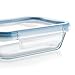 Snapware 4-Piece Total Solution Rectangle Food Storage Set, Glass