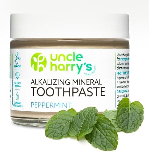 Uncle Harry's Peppermint Remineralizing Toothpaste