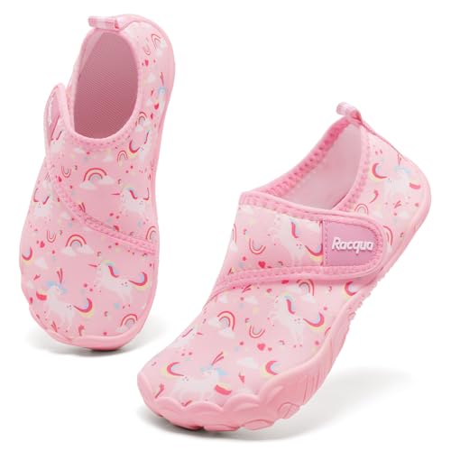Racqua Boy's Girl's Kids Water Shoes Quick Dry Barefoot Swim Aqua Lightweight Sport Shoes(Little Kid/Big Kid)3