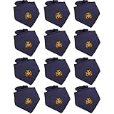 Home Universal® Pañuelo Fallero de Valencia con Escudo, Azul y Blanco...