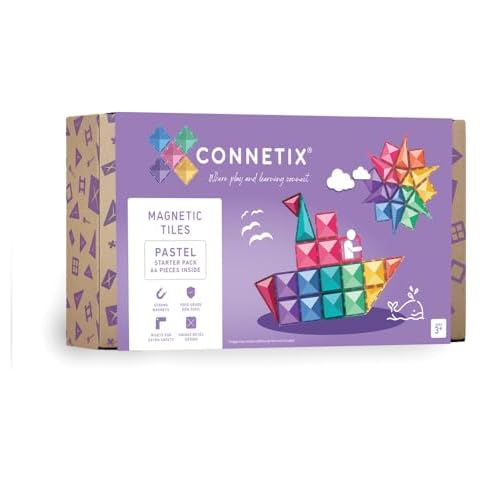 CONNETIX Pastel Starter Pack, 64 Pieces Cover