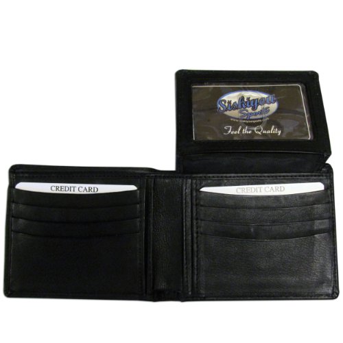 Siskiyou HBI165BX Nhl Siskiyou Sports Mens Vegas Golden Knights Leather Bi-Fold Wallet One Size Black thumb #1