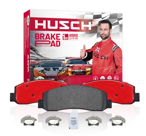 Image of HUSCH D1057 Rear Ceramic Brake Pads Kit Fit For Chrysler 300 2005-2023, For Dodge Avenger 2014, For Challenger 2009-2023, For Charger 2006-2023, For Magnum 2005-2008