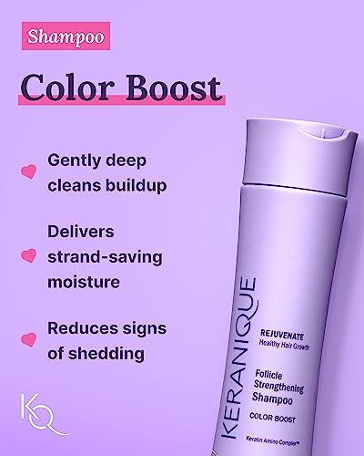 Keranique B0C6YPW6TQ Color Treated Shampoo And Conditioner Set With Hair Thickening Spray thumb #2