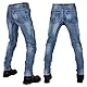 SHUOJIA Motorradhose Herren, Motorrad Jeans Herren Aus Aramidfaser,Motorrad Schutzhose Hose Mit Protektoren (Blue Male-B,2XL)
