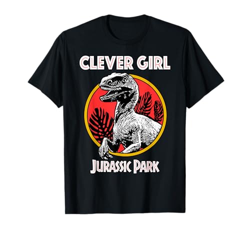 Jurassic Park Retro Raptor Clever Girl T-Shirt Small