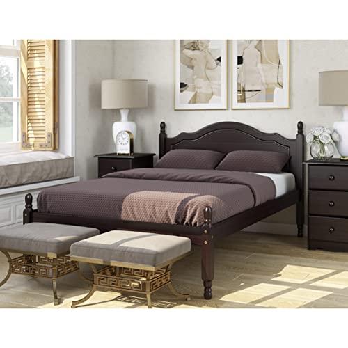 Palace-Imports-100-Solid-Wood-Reston-Panel-Headboard-Platform-Bed-Full-Size-Honey-Pine-12-Slats-Included-Requires-Assembly