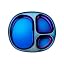 Iridescent Blue / 1 Plate