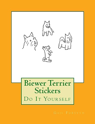 Biewer Terrier Stickers: Do It Yourself