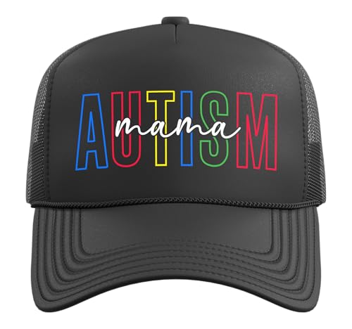 Gorra Trucker Autism Mama Proud para Mamá con Ajuste Malla miniatura 2