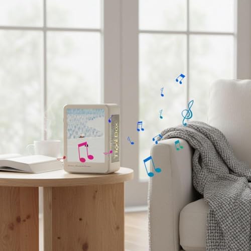Enceinte Bluetooth HiFi stéréo avec cadre photo rétroéclairé et fonction charge - 5