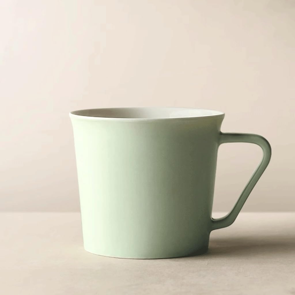 ENGENDER Tazas Cafe Taza De Café De Cerámica Hecha A Mano, Taza De Agua For El Hogar Mug Cups(B)