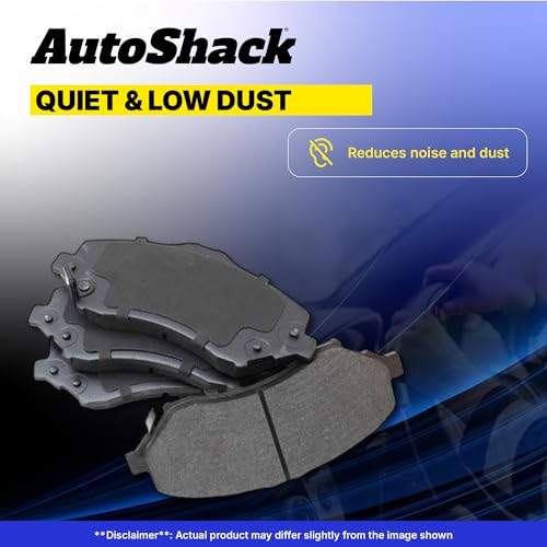 Image of AutoShack Front Ceramic Brake Pads for Mitsubishi Mirage 2024
