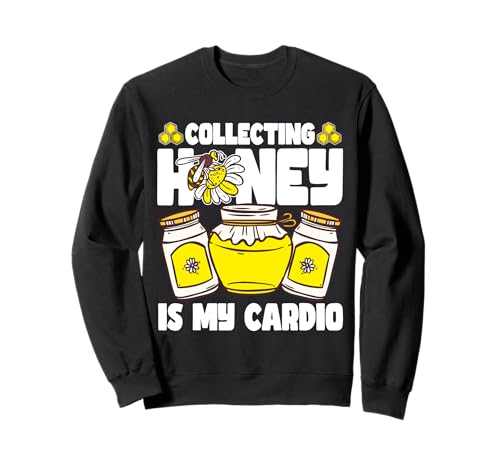 Beekeeper Graphic Cute Bee Honey Funny Design Apicultura Sudadera