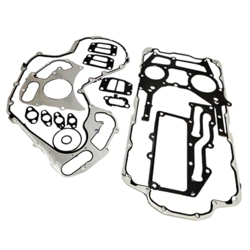 Chuuparts Bottom Gasket Kit U5LB0382 U5LB0376 Compatible with Perkins Engine 1104 1104C-44 1104C-44T 1104C-E44T 1104C-44TA 1104C-E44TA
