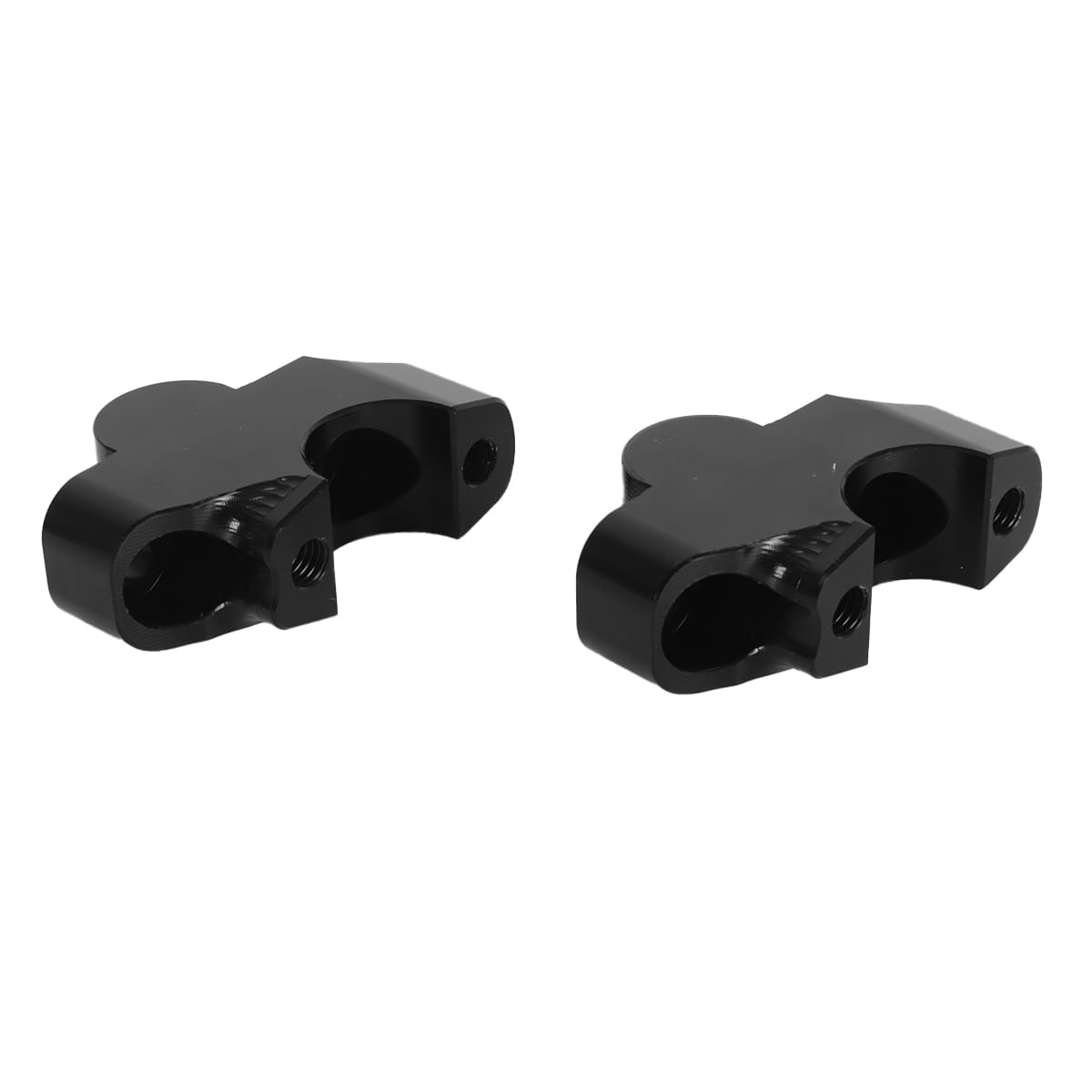 2 Pezzi Riser Per Manubrio Moto, Riser Per Manubrio CNC Da 30 Mm Adatto Per Honda REBEL CM300 CM500 CM1100