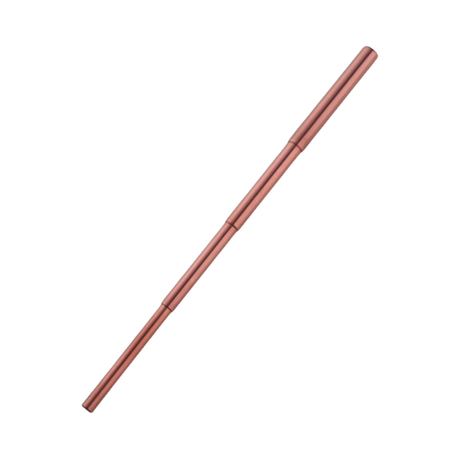 yanwuwa Multipurpose Stainless Steel Retractable Straw Cleaning Brush for Home Cafes Restaurant Drinkware Accessories Stainless Steel Retractable Straw Brush