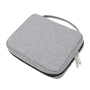 Travel Electronics Organizer Waterproof Cable Organizer Bag for Electronic Accessories Layer Large Sckproof Storage Case for Watch Band/Cables/Pne/Earpnes/USB Flash Drive/SD