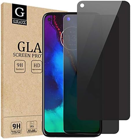 GLBLAUCK [2-Packs] Privacy Screen Protector for Motorola Moto G Stylus 2020 (Not for Moto G Stylus 2021 6.8"), Anti-Spy 9H Hardness Tempered Glass Screen Protectors for Moto G Stylus 2020 6.4 Inch