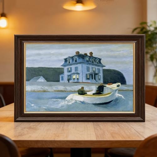 The Bootleggers par Edward Hopper tableau mural moderne format 20x30 cm - 6