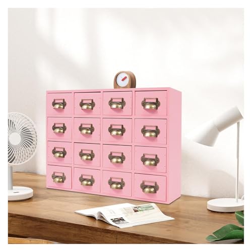 Armoire d'apothicaire en bois rose avec des finitions soignées - 3