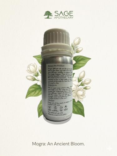 Image of Sage Apothecary Mogra Diffuser Oil - 125ml