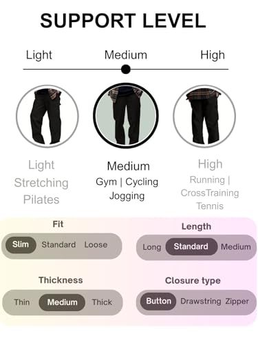 Image of GRECIILOOKS Men Loose Low-Rise Baggy Cargo Pants - Cotton Trousers with Adjustable Drawstring Waist - Casual Streetwear Utility Cargos