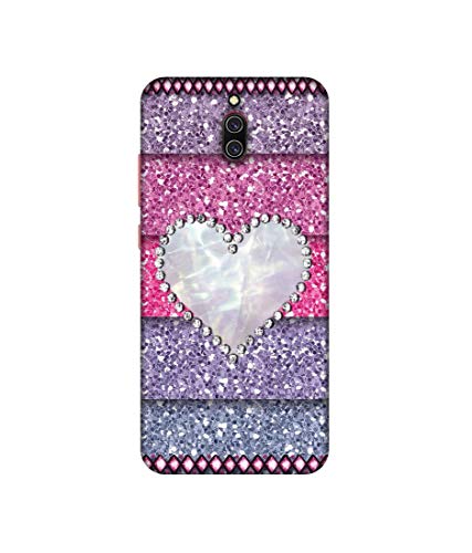 Image of Amazon Brand - Solimo Designer Stone Heart 3D Printed Hard Back Case Mobile Cover for Xiaomi Redmi 8A Dual