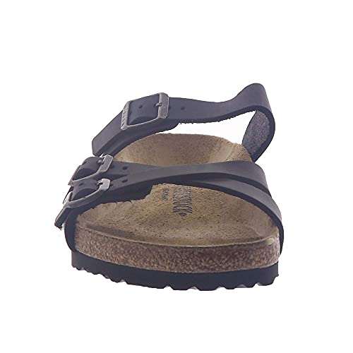 Image of Birkenstock unisex-adult 1019597Arizona Sfb Black Bflor