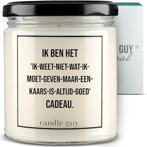 Bougie parfumée Candle Guy Ik ben het en cire de soja artisanale 70h