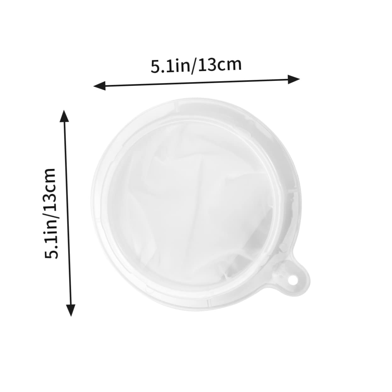 COLLBATH Food Filter Mesh Funnel Mesh Oil Liquor Filter Screen for Kitchen Use for Wine Soy Milk Juice Easy to Clean Dishwasher Safe