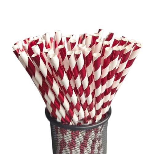 Pitillos de papel biodegradables plateados 100 unidades miniatura 5