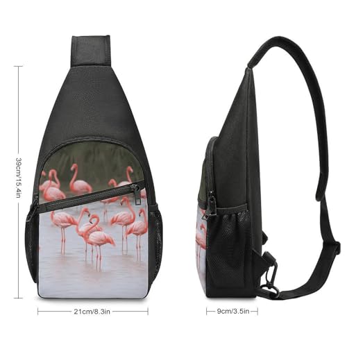 Bolso Pecho Casual para Viaje y Senderismo Unisex miniatura 2